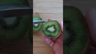 Satisfying Green Kiwi Cutting 🥝 #shorts #cuttingskills