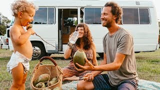 Van Life on the Road as a FAMILY + Natural Curly Hair Routine