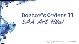 Doctor's Orders 11: The Society for All Artists Art Hall! Watercolour paints and paper