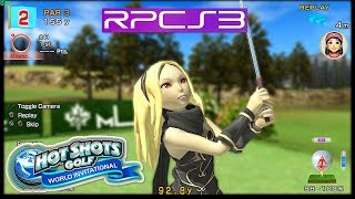 PS3 Emulator | Hot Shots Golf 6 on PC (full speed) RPCS3 HD i7 4790k