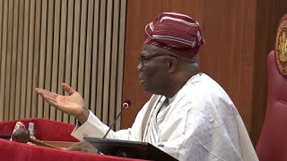 WATCH Akpabio & Senators Dismiss Purchase of New Jet for Tinubu two months ago