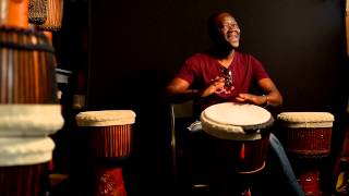 M'bemba Bangoura Plays Wula Drum #4043