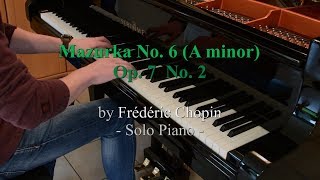 Mazurka No. 2 in A minor Op. 7 No. 2 by Chopin - MiDa (Solo Piano)