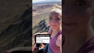 Picacho Peak Hike - Watch the full video on our channel! #shorts #hiking