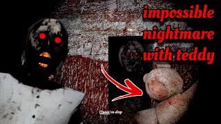 Granny Recaptured - Impossible Nightmare Mode & Sewer Escape with Teddy