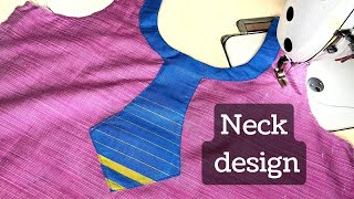 Latest kurti front neck design || Sewing || 2024 neck || trending neck design