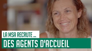 La MSA recrute des agents d'accueil : rejoignez-nous !