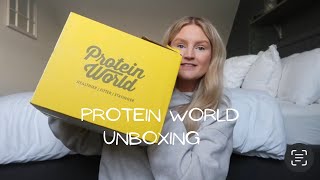 Unbox my latest delivery with me | Protein world | AD and discount code