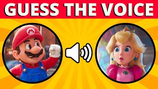 Guess the Super Mario Characters by Voice | Guess the Song