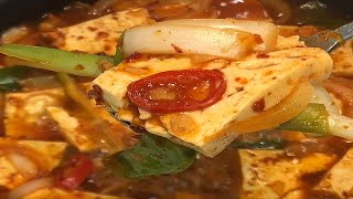 매콤 반찬♥엄마표요리[두부두루치기] / Mom's Cooking[Stir-fried tofu]