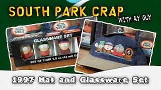 South Park Crap - 1997 South Park Hat and 2023 Glassware Set | #southpark #collection #podcast