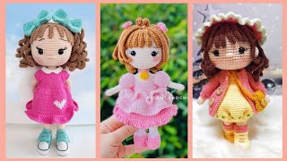 Beautiful Hand knitted Amigurumi Crochet Dolls