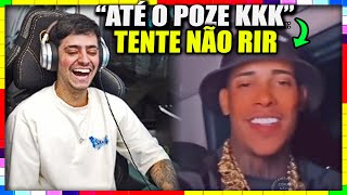 CORINGA REAGINDO AO TENTE NAO RIR NIVEL HARD (by south america memes) #4 🤣