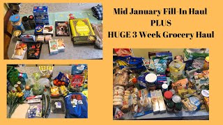 Fill In Grocery Haul + HUGE 3 Week, Multiple Store Grocery Haul ~Walmart,  Martins, Ollies & MORE!~