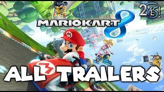 Mario Kart 8 - All Character & New Feature Trailers