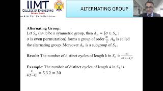 Group Theory |ASH Mathematics | IIMT College of Engineering , Greater Noida