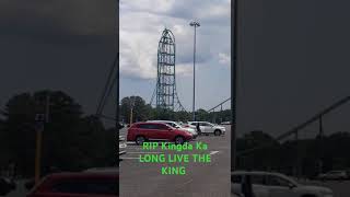 RIP Kingda Ka #rollercoaster #themepark