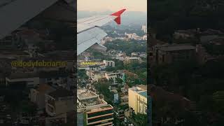 Landing Terakhir Bandara Husein Sastranegara Bandung - AirAsia A320 #shorts