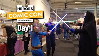 Comic Con Stockholm 2022 Day 1 | Cosplay, Jenna Coleman Q&A and AWESOME Geekiness