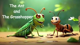 The The Ant and the Grasshopper || Aesop's Fable || Moral Story #moralstories #bedtimestories