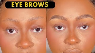 SIMPLE EYEBROWS TUTORIAL // BEGINNERS FRIENDLY