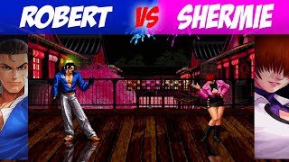 Mugen KOF 2022 Robert vs Shermie Ikemen