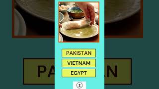 Can you guess the Country by Famous food? 🤤 #quiz #trivia #guessthecountry #foodquiz