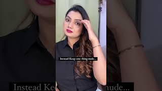 Lip Gloss trick by Garima Garg Makeup Artist #makeupartist #tipsandtricks