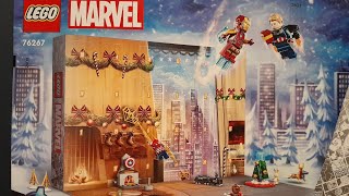 MARVEL LEGO ADVENT CALENDAR 2023 LET THE FUN BEGIN