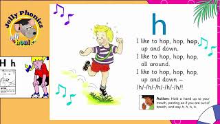 JOLLY PHONICS /Hh/ SONG   #JollyPhonicsSong  #LetterHhSong  #KidsSong.  #ActionSong  #PhaseTwoSongs