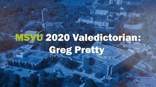 MSVU 2020 Valedictorian: Greg Pretty