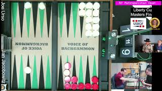 Live Backgammon Commentary with the Voice of Backgammon Larry Shiller