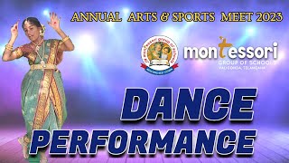 Arts and Sports Meet 2023 | Dance Performance | Montessori High School | Valigonda