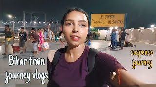 Bihar train journey |15 August Katihar journey vlogs | day & night train journeys | suspense journey