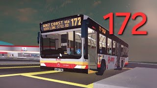 Roblox Kimx Town Mercedes-Benz Citaro Batch SMRT - SMB179D on 172