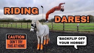 Riding Dares! // Halloween Special