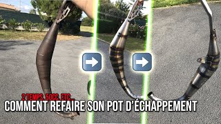 COMMENT RESTAURER SON POT DÉTENTE 2 temps (50cc...)!!