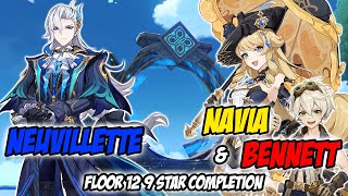 Navia/Bennett DUO & Neuvillette SOLO Floor 12 4.3 Spiral Abyss | Genshin Impact