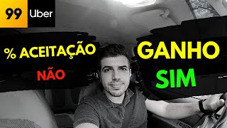 🔴 NÃO FOQUE EM TAXAS E SIM NO GANHO !!! Uber e 99pop. 🔵