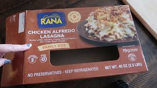 Giovanni RANA Chicken Alfredo Lasagna Review