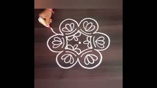 ఇంటికి లక్ష్మీ కళని తెచ్చే Simple ☝️ ముగ్గులు #rangoli #muggulu