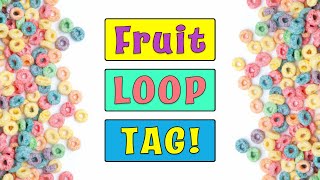 PE Games Fruit Loop Tag Warm Up Grades 3-5