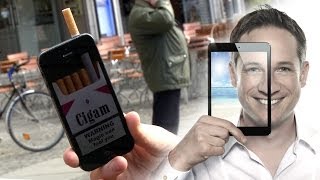 Digital Smoking Prank - S1 E01 iPhone Magic Simon Pierro