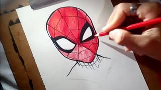 SPEED DRAWING - Homem Aranha