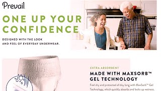 Prevail Proven | Medium Pull-Up | Unisex Incontinence Protective Underwear | 80 Count