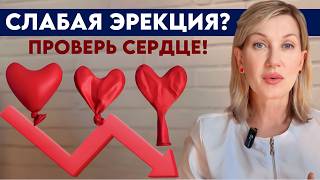 СЛАБАЯ ЭРЕКЦИЯ и здоровье СЕРДЦА: НЕ игнорируйте симптомы!