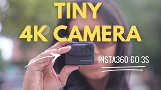 A MINI VLOG with the WORLDS SMALLEST 4K Camera (Insta360 GO 3S)