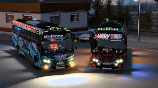 ZEDONE MOD ETS2 ||JAIGURU//SCANIA KSRTC||GOA TRIP||LOGITECH G29||SP96GARAGE #ets2 #gta5 #liveets2