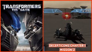 TRANSFORMERS THE GAME: DECEPTICONS CHAPTER 1 MISSION 2