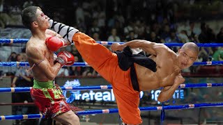 Shaolin Kung Fu Master Vs Kickboxing | Don't Mess With Shaolin Monk